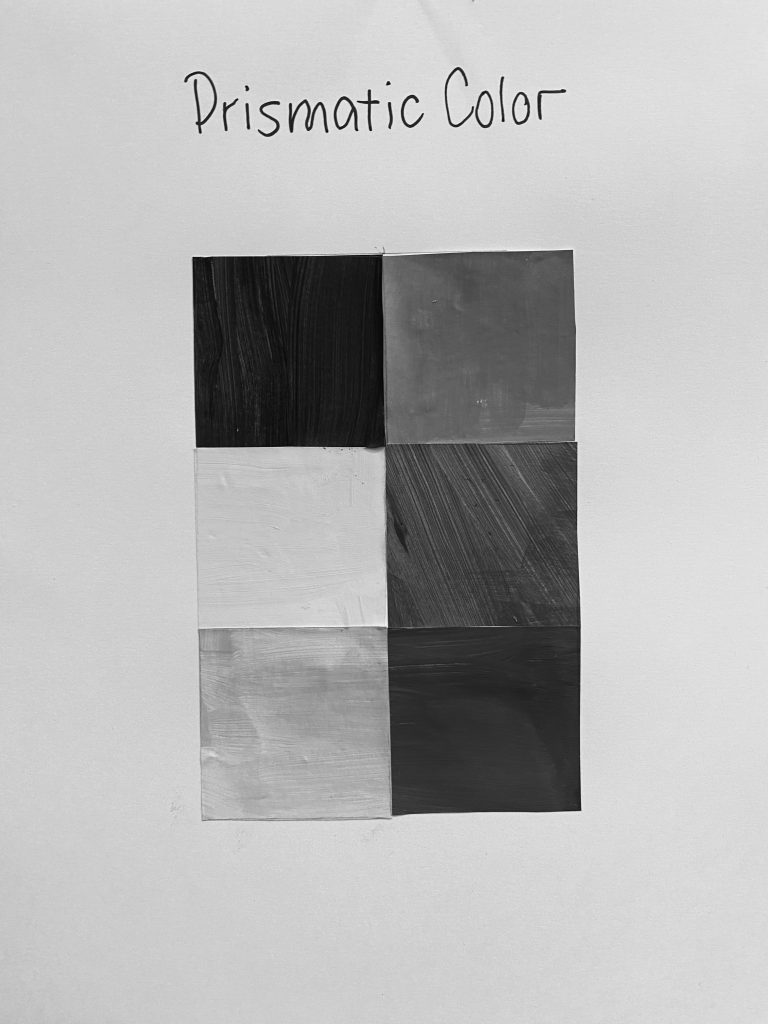 Prismatiske farger i s/h